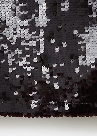 Bell-sleeved top with sequins