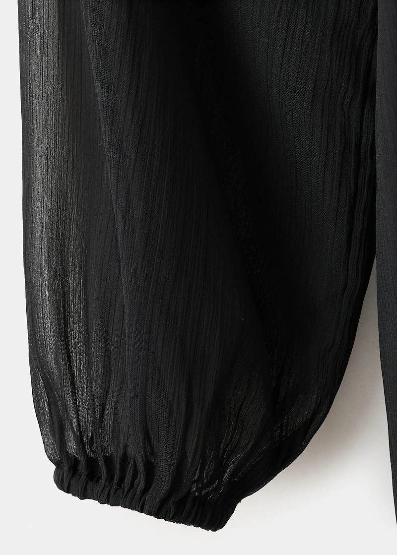 Floral embroidery dress