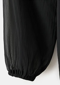 Floral embroidery dress