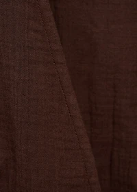 Ruffled top with bows