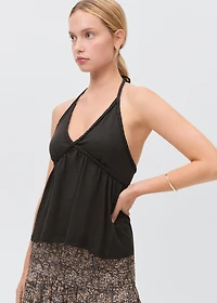 Halter neck top