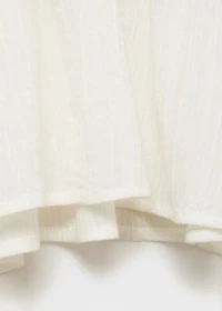 Halter top with ruffled detail