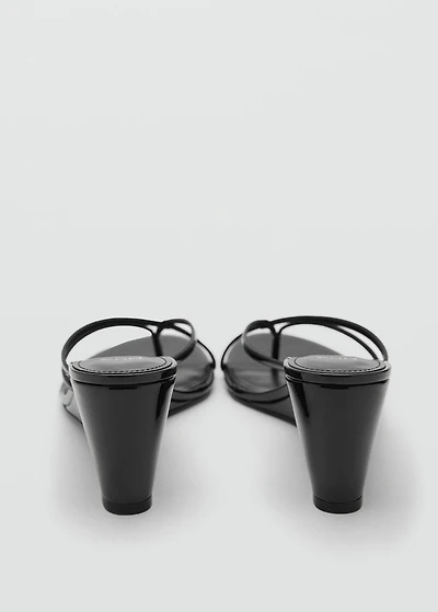 Wedge sandals with crisscross straps