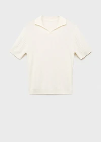 100% cotton knitted polo structure