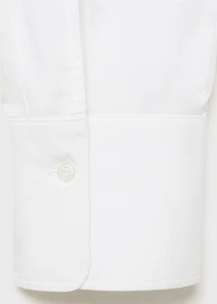 Slim-fit poplin shirt
