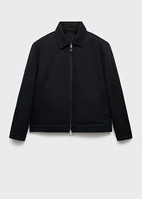 Quilted water repellent jacket