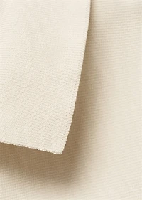 COOLMAX® fine-knit polo shirt with zipper