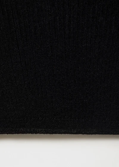 Knitted cropped sweater