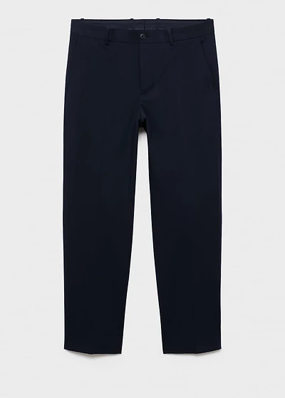 Slim-fit suit pants