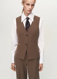 Long suit-style jumpsuit