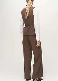 Long suit-style jumpsuit