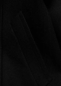 Manteco wool coat with belt