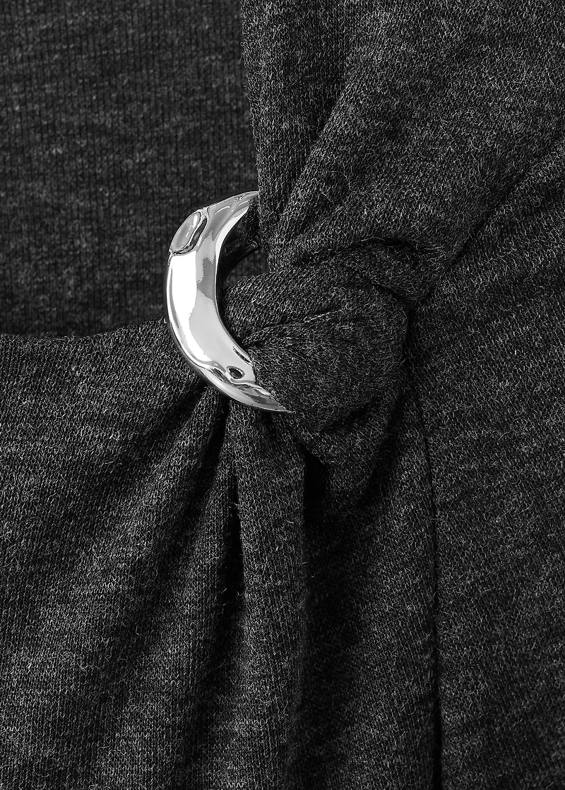 Metal detail T-shirt