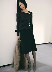 Metal detail T-shirt