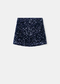 Sequin miniskirt