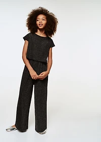 Lurex long jumpsuit