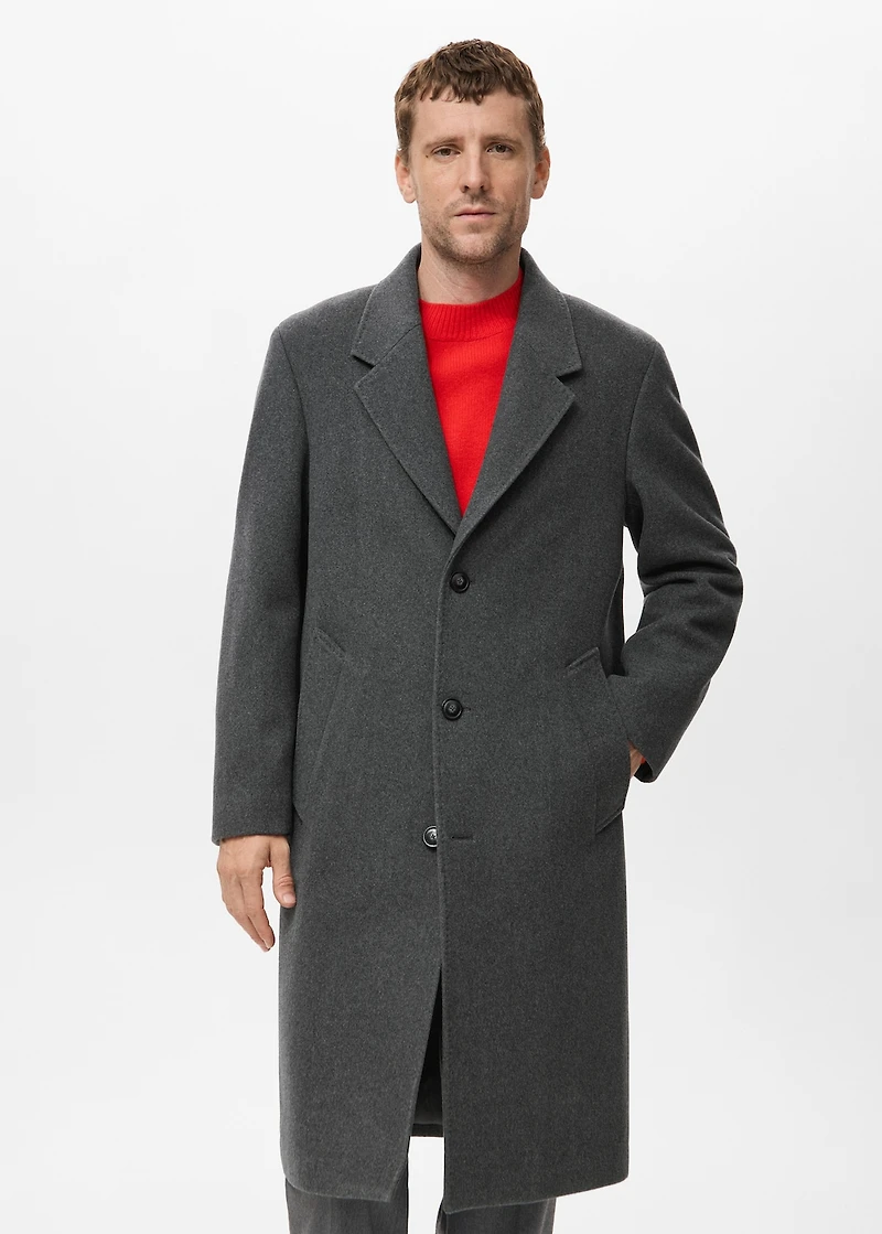 Long wool coat