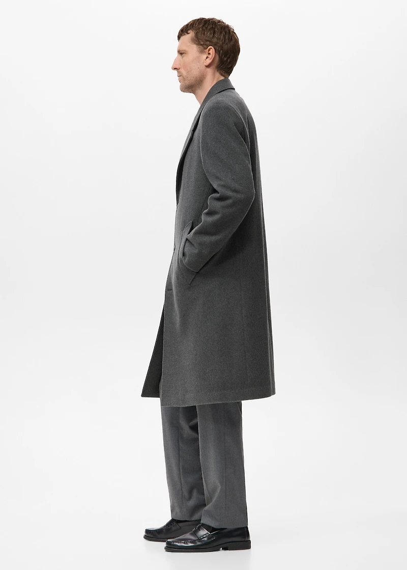 Long wool coat