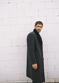 Long wool coat