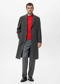 Long wool coat