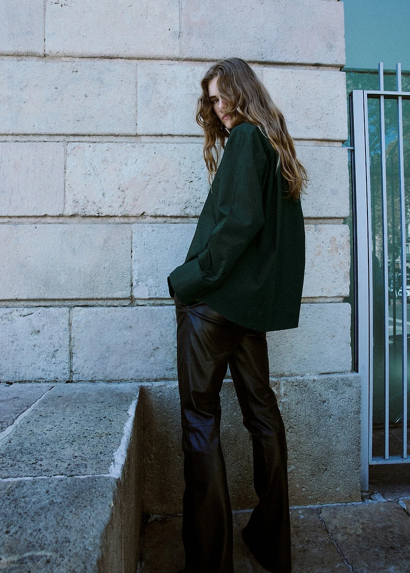 Pocket oversize shirt