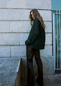 Pocket oversize shirt