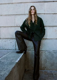 Pocket oversize shirt