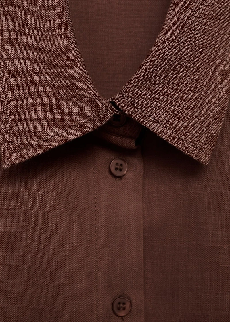 Lyocell shirt with pocket