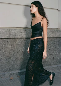 Sequin skirt