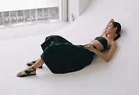 Leather straps sandals