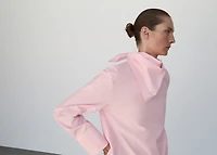 Poplin blouse with handkerchief