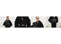 Structured wool coat