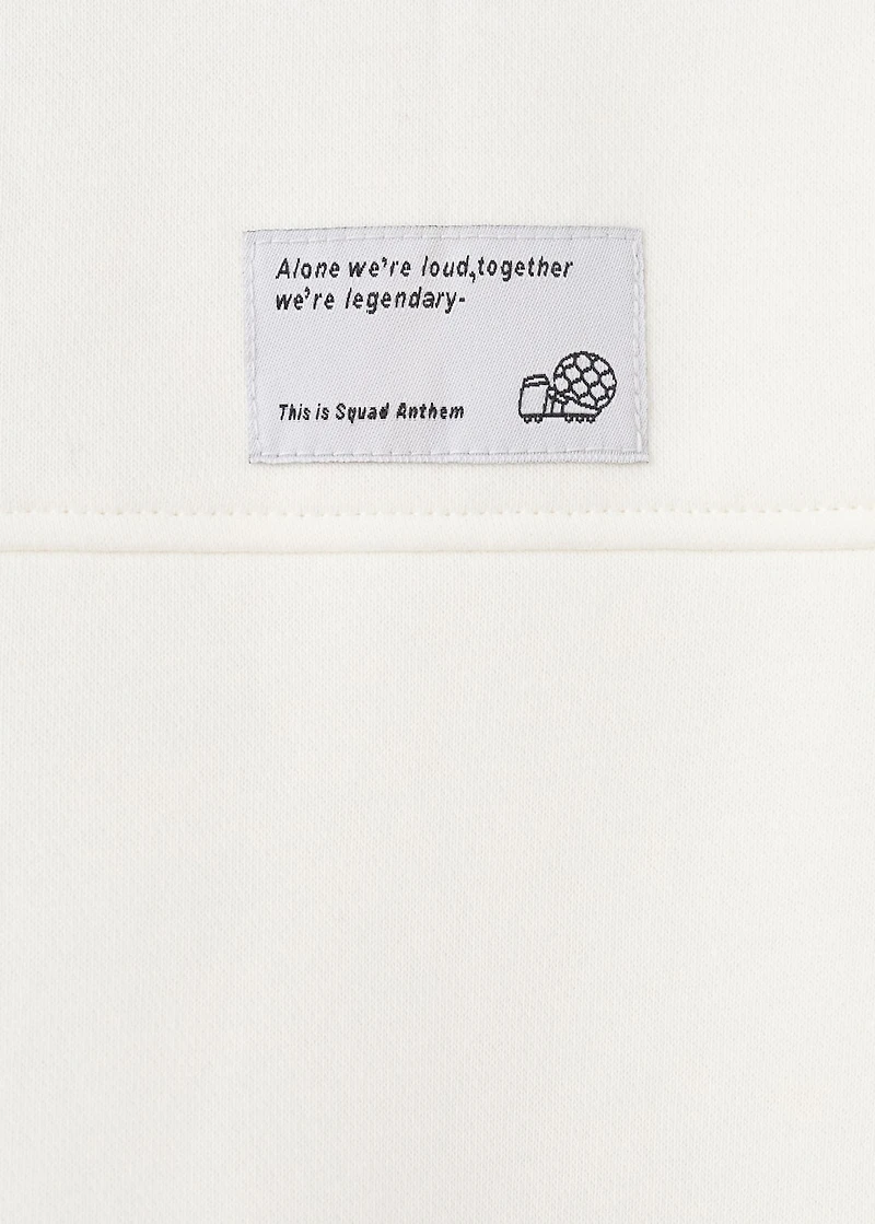 Printed cotton sweatshirt