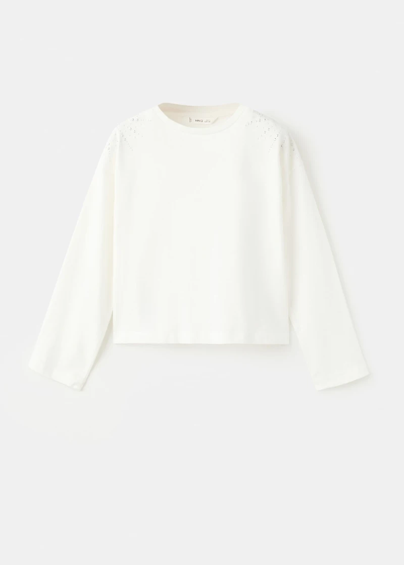 Sparkly rhinestone t-shirt