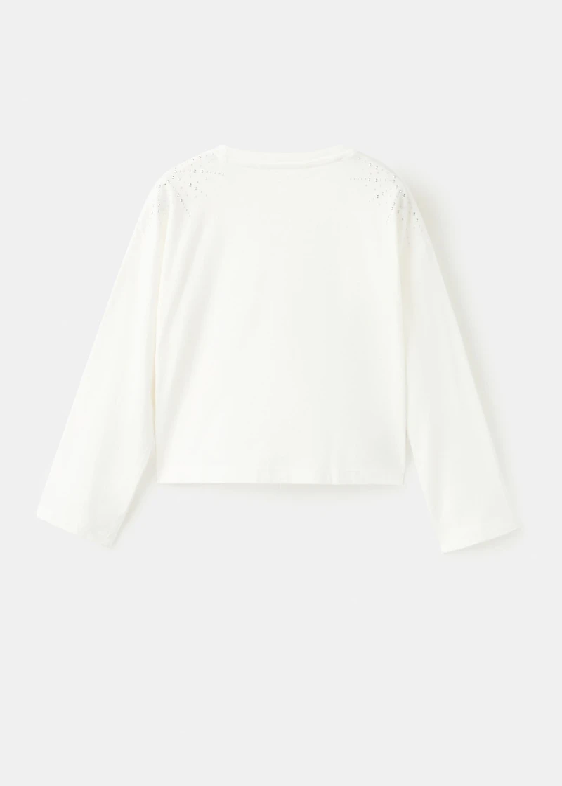 Sparkly rhinestone t-shirt