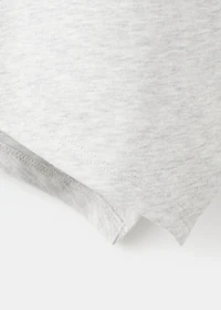 Asymmetrical double-effect T-shirt