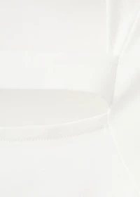 Asymmetrical t-shirt with cut-out