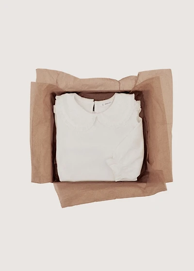 Embroidered cotton T-shirt