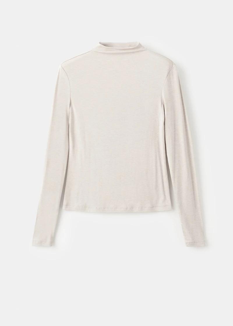 Turtleneck T-shirt