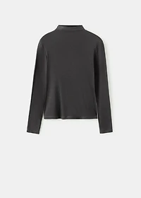 Turtleneck T-shirt