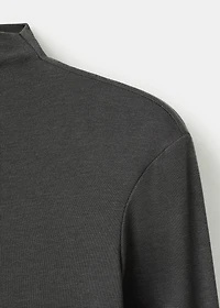 Turtleneck T-shirt
