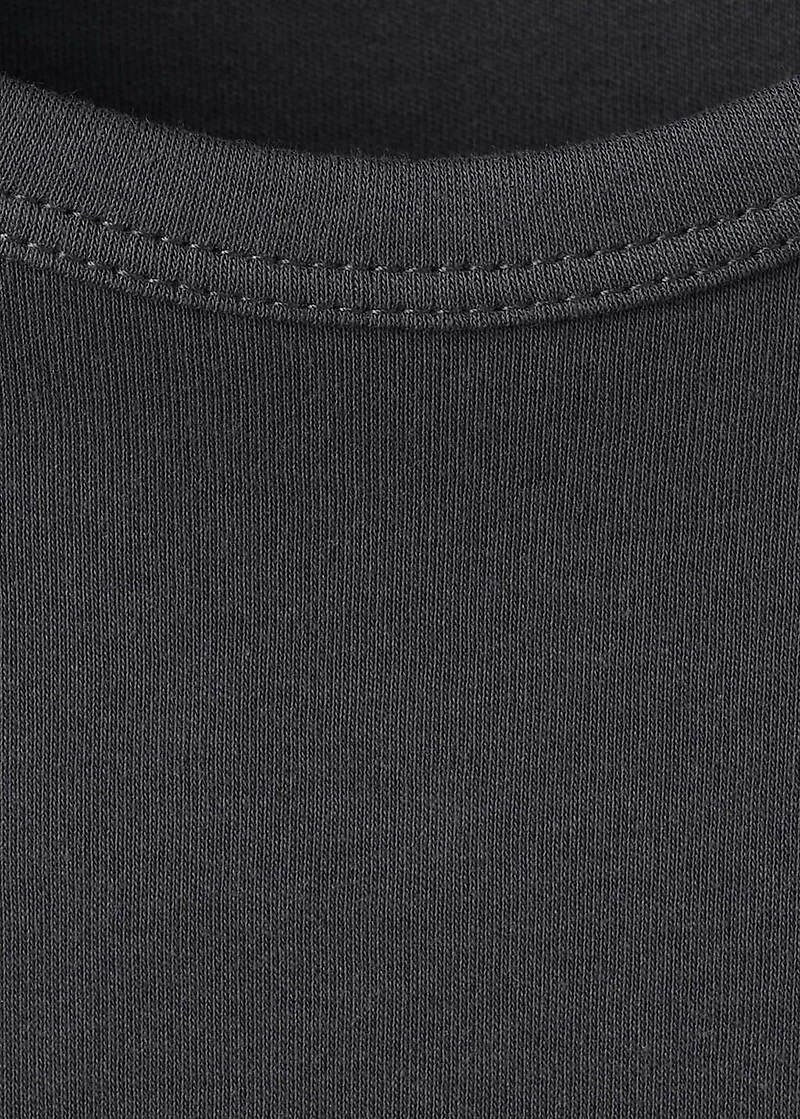 Long sleeve cotton t-shirt