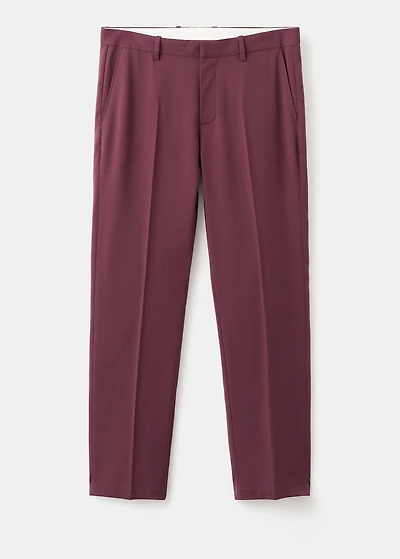 Fluid regular-fit trousers