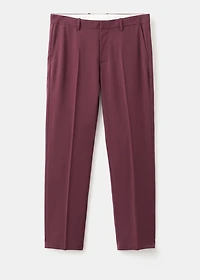 Fluid regular-fit trousers