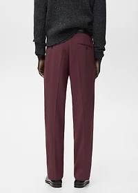Fluid regular-fit trousers