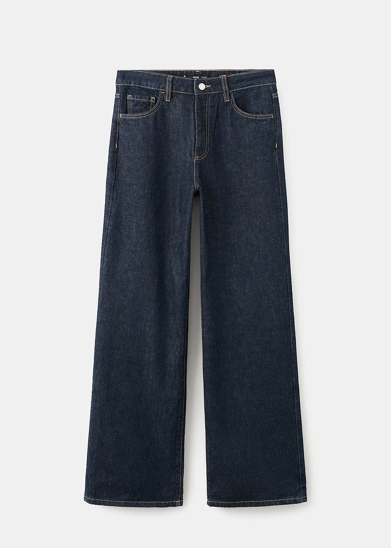 Danila high-waisted wide-leg jeans