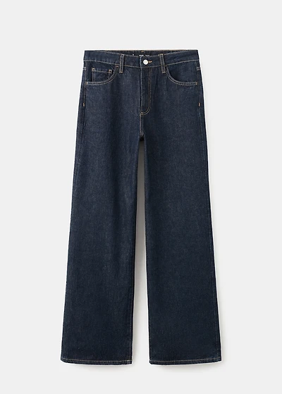 Danila high-waisted wide-leg jeans