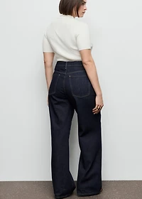Danila high-waisted wide-leg jeans