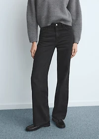 Danila high-waisted wide-leg jeans