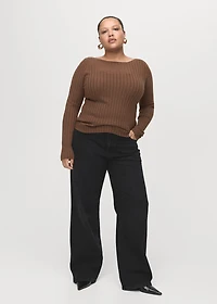 Danila high-waisted wide-leg jeans